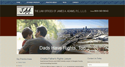 Desktop Screenshot of fathersrightsomaha.com
